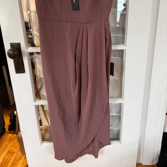 Lulus Reinette Mauve Purple Midi Dress - Size M - Picture 5 of 6